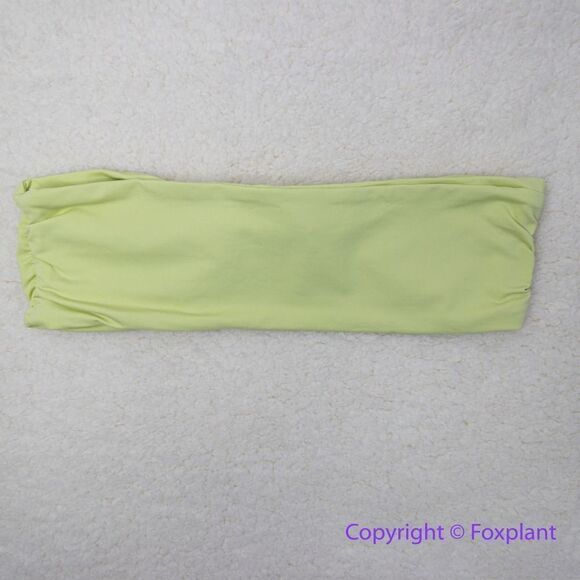 NEW Stone Fox‎ Swim x Free People lele knotted bandeau bikini top, size XS - Picture 7 of 9